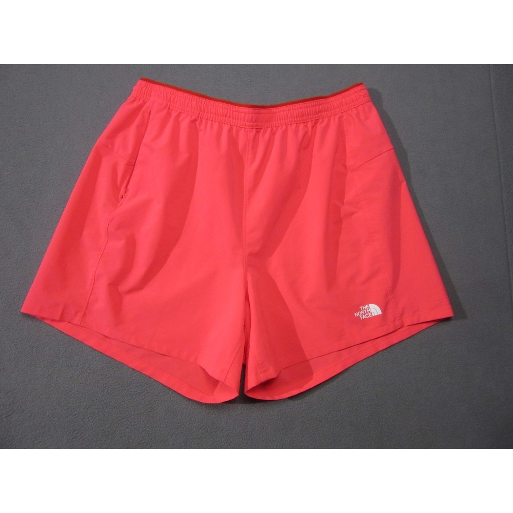 The North Face Shorts Women Large Hot Pink Wander FlashDry-XD High Rise Athletic